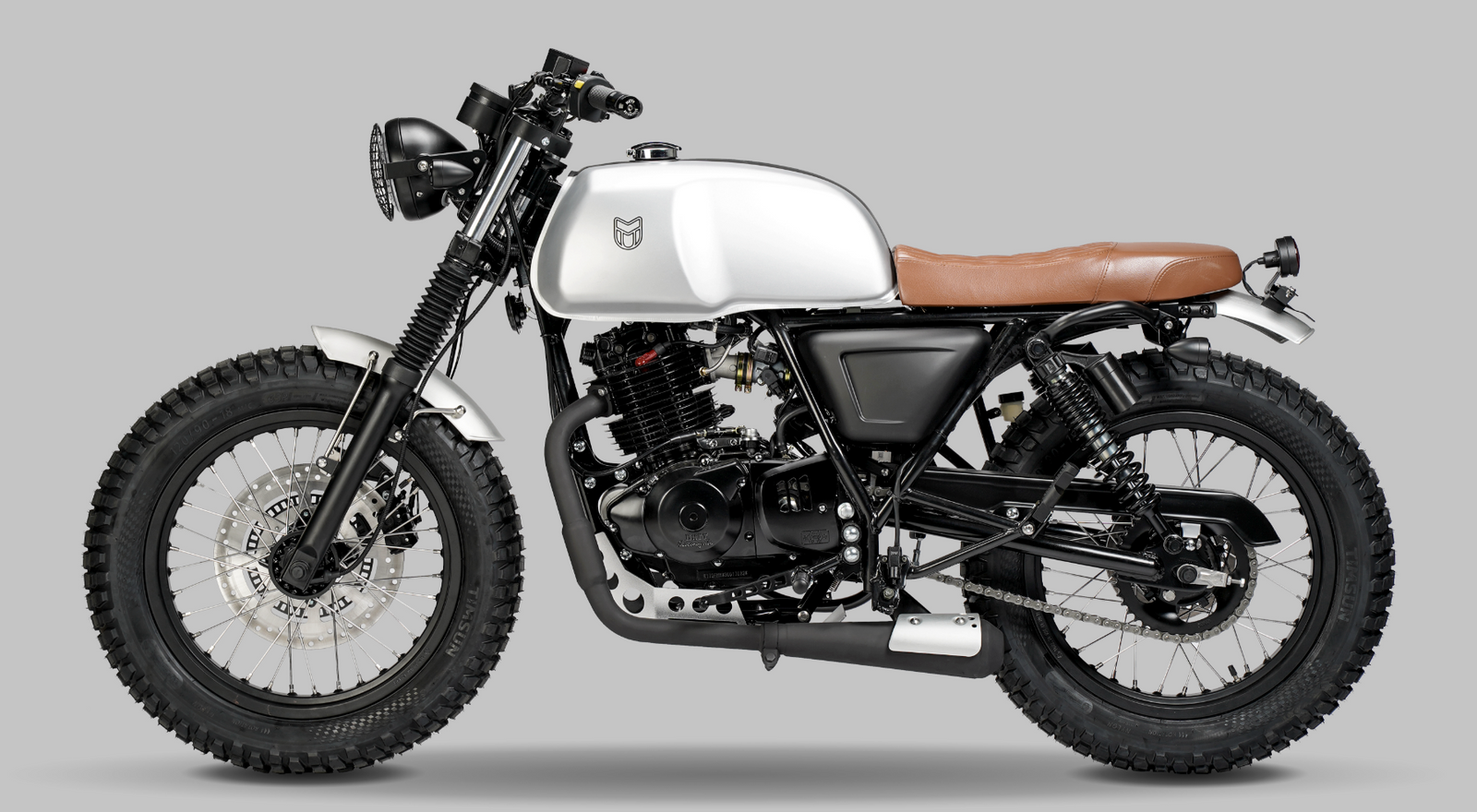 Rugged all terain motorcycle