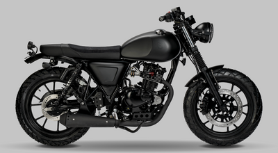Rugged all terain motorcycle