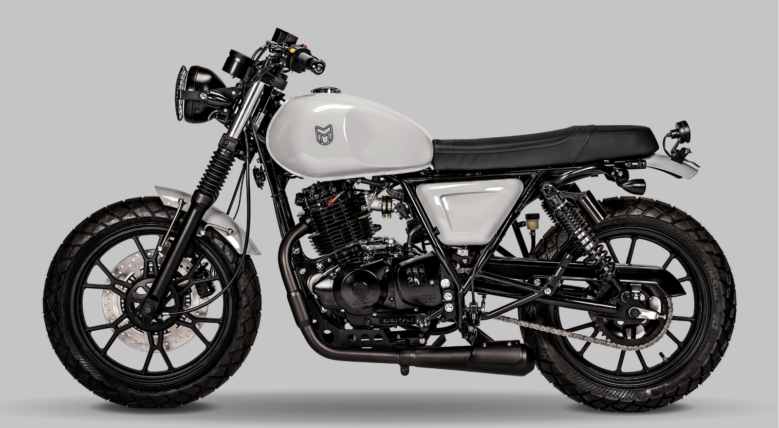 Rugged all terain motorcycle