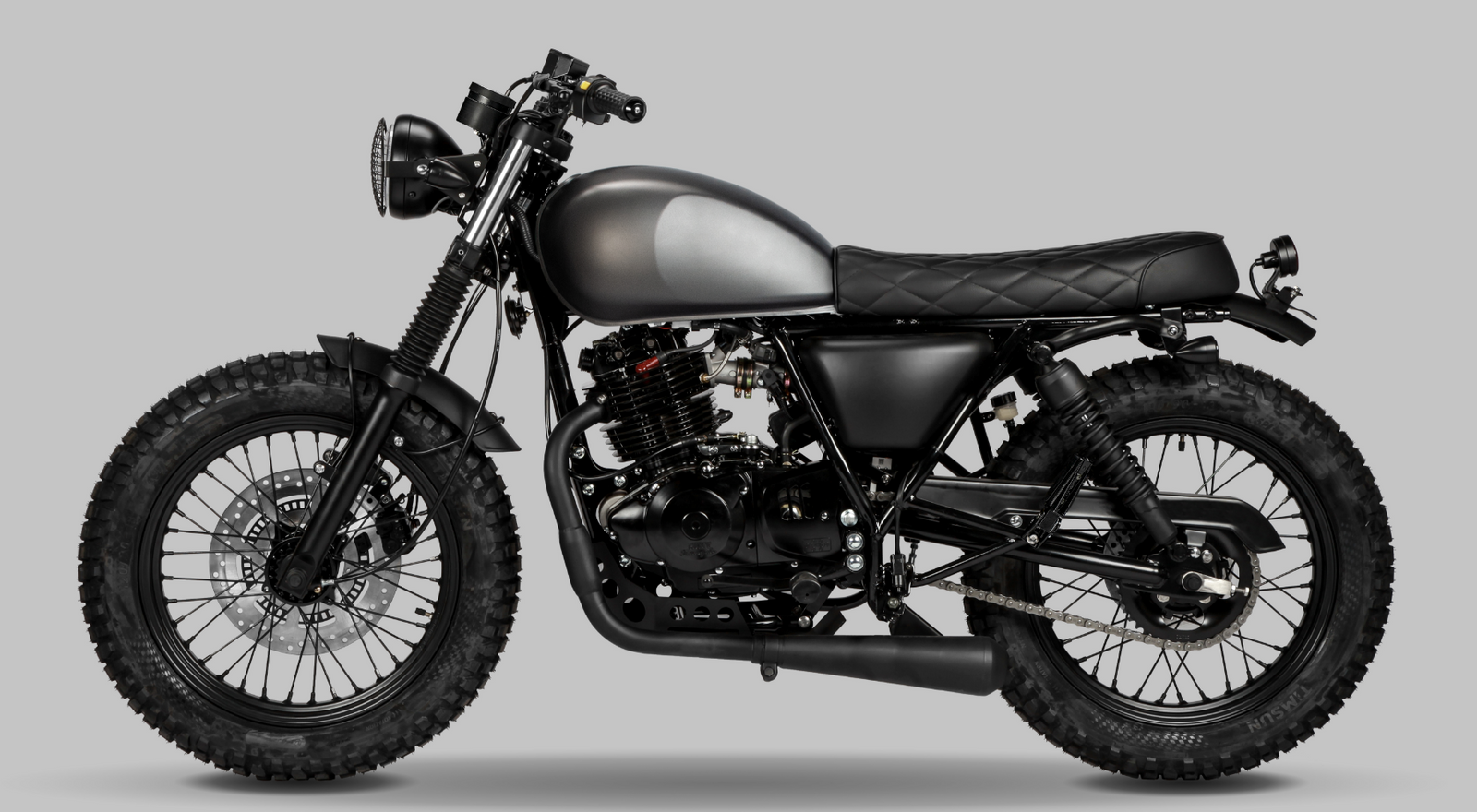 Rugged all terain motorcycle