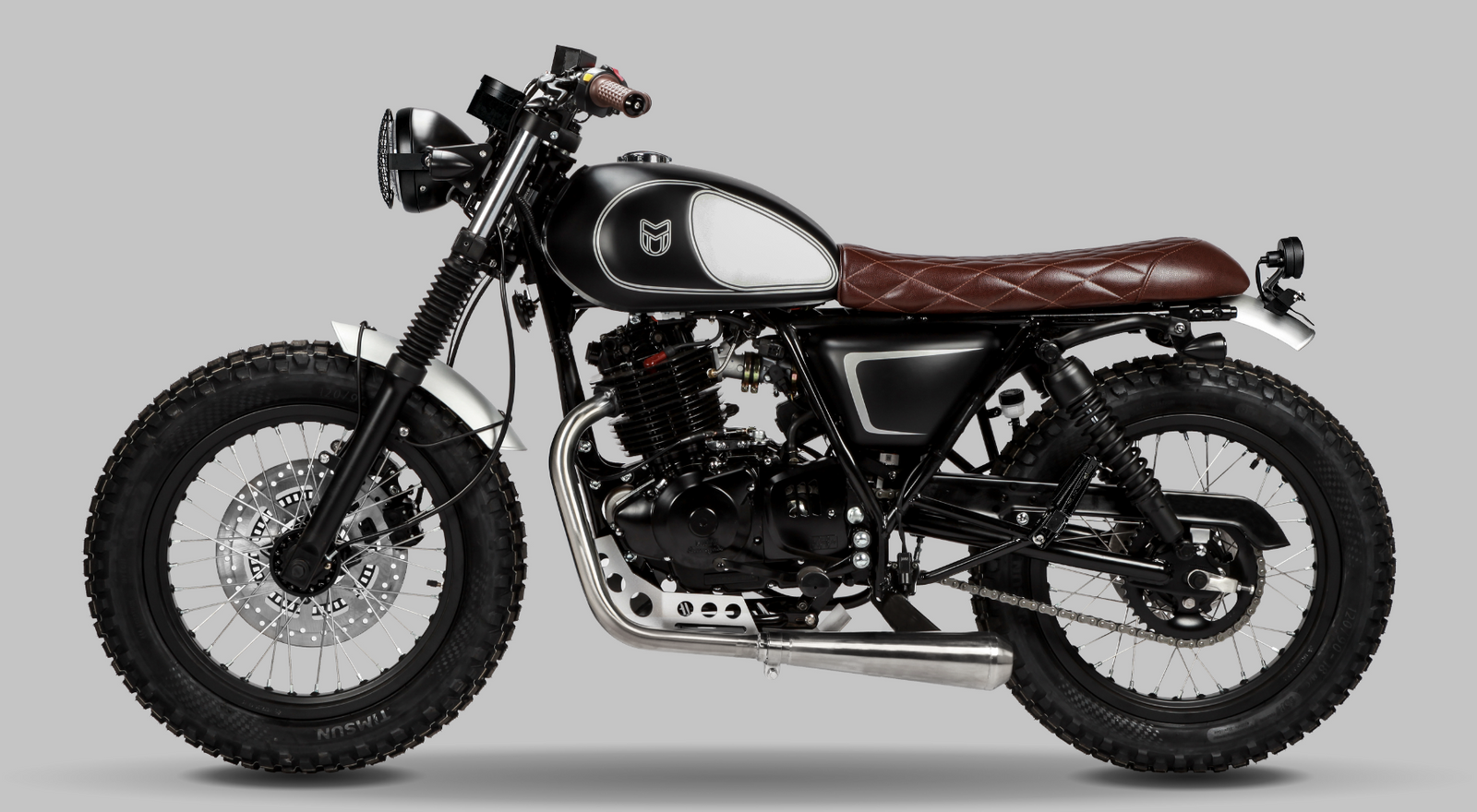 Rugged all terain motorcycle