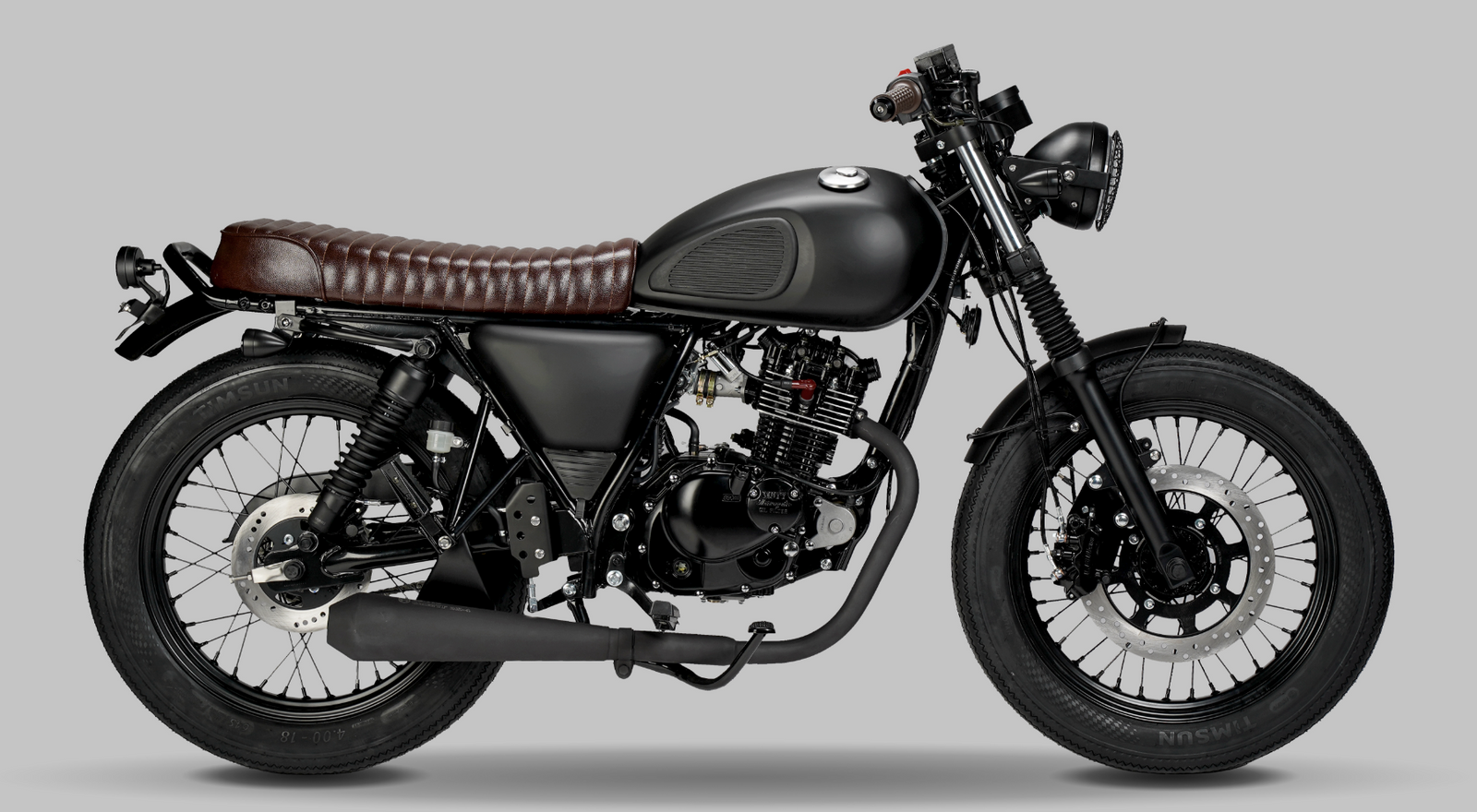 Rugged all terain motorcycle
