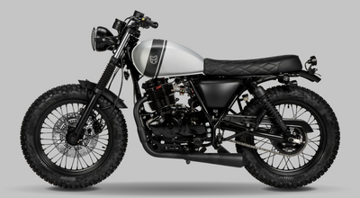 Rugged all terain motorcycle