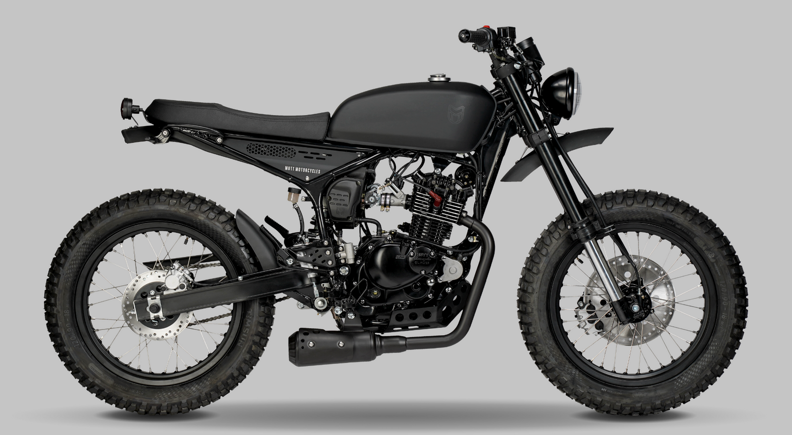 Rugged all terain motorcycle